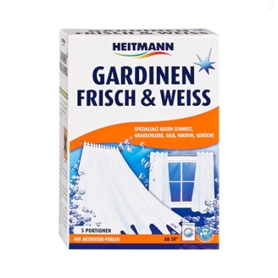 Отбеливатель-пятновыводитель HEITMANN для гардин,занавесок 5*50 гр.