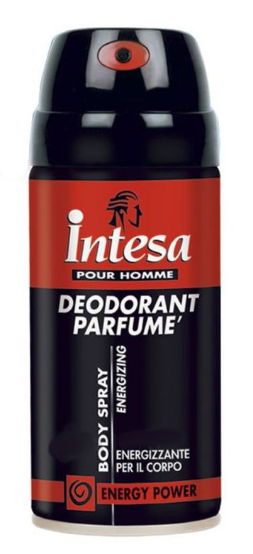 Парфюмированный дезодорант-спрей для мужчин INTESA Energy power, 150 мл