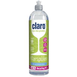 Концентрированный ополаскиватель для посуды в посудомоечных машинах CLARO ECO на 100 циклов, 1000 мл.