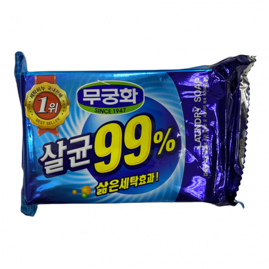 Хозяйственное мыло MUKUNGHWA Laundry Стериллизующее с повышенными отстирывающими свойствами 230 гр