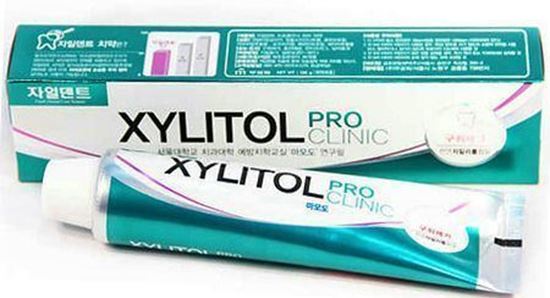Укрепляющая эмаль лечебно-профилактическая зубная паста Mukunghwa Xylitol Pro Clinic c экстрактами трав 130 гр
